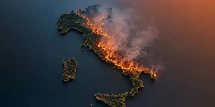 rischio incendi boschivi imprese